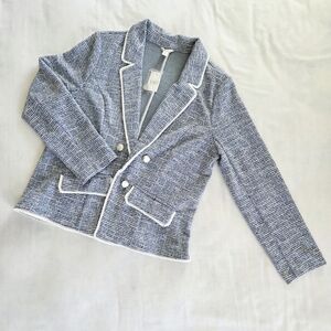 Cato Blue and White Blazer